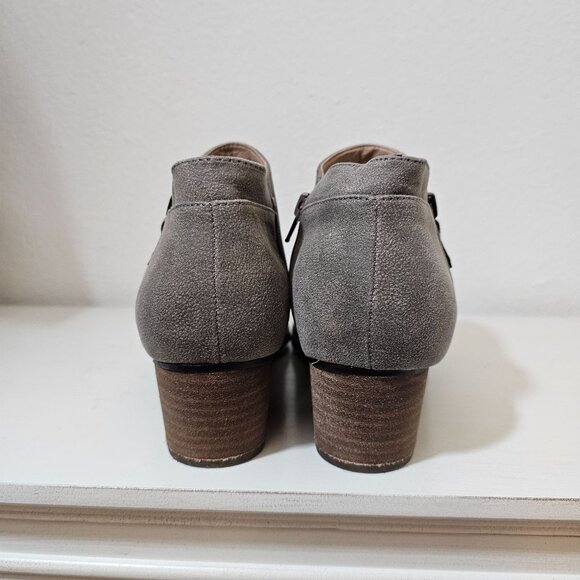 LifeStride Womens Sz 9.5 W Blake Zip Ankle Bootie Western Comfort Casual Boots - Picture 5 of 9